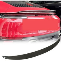 Dry Carbon Fiber Rear Trunk Spoiler Compatible with Porsche 911 992 2019-2020 Carrera 4 S 4S Targa 4S 2-Door Rear Boot Highkick Wing Lip