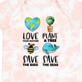 thumbnail image 4 of Inktastic Earth Day Plant a Tree Save the Bees Save the Seas Love Your Mother Earth Boys or Girls Baby Bodysuit, 4 of 5