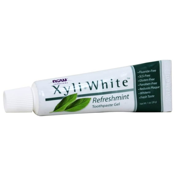 NOW Foods - XyliWhite Toothpaste Gel Refreshmint - 1 oz.