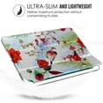 thumbnail image 4 of DuraSafe Cases iPad Mini 6th Gen 2021 8.3 Inch [ Mini 6 ] MK893LL/A MLX43LL/A MK8E3LL/A MK8C3LL/A Shock Proof Magnetic Dual Angle Stand with Honeycomb Pattern Printed Cover - Birds & Flowers, 4 of 8