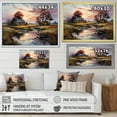 thumbnail image 4 of Designart "Charming Winter Countryside Cottage I" Countryside Wall Art Prints, 4 of 7