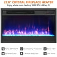thumbnail image 4 of ENYOPRO Fireplace TV Stand for 60 Inch TV, TV Console with 23''Electric Fireplace, Console Entertainment Center Television Table for Living Room or Bedroom, 4 of 6