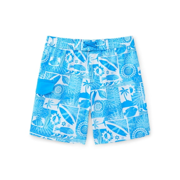 Ocean Gear Boys Swim Trunks, 7" Inseam, Sizes 4-18