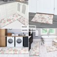 thumbnail image 5 of Pioneer Flower Floral Print Pattern Kitchen Rugs Sets Of 2, Anti Fatigue Non Slip Washable Floor Mats for Kitchen Sink Laundry, 17X30 Inch + 17X47 Inch, 5 of 6
