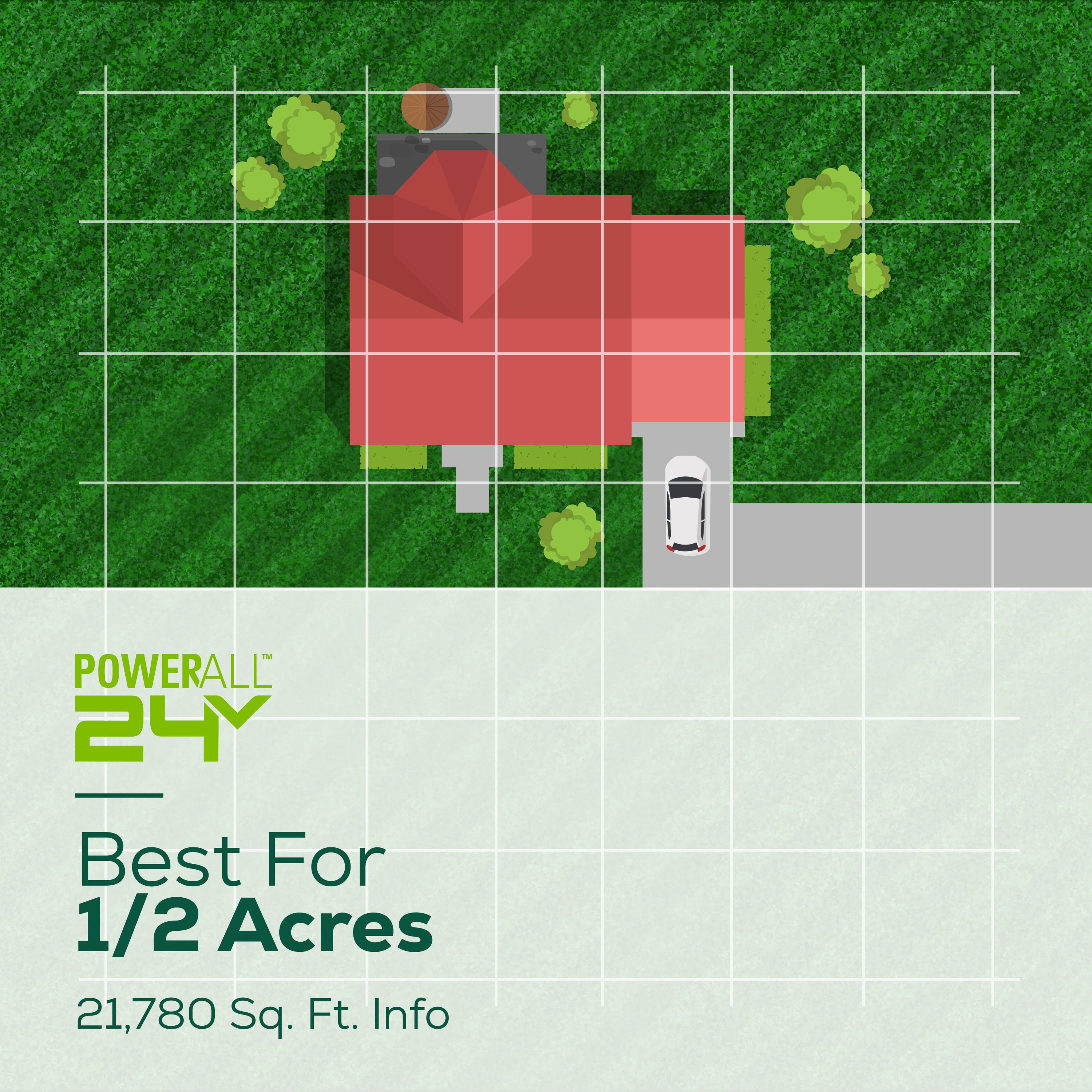 Greenworks 48V (24V x 2) 20" Brushless Battery-Powered Lawn Mower + Two (2) 4.0Ah USB Batteries and Charger
