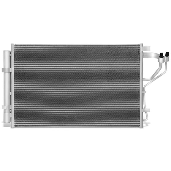 DNA Motoring Aluminum AC Condenser 3967 for 11-13 Elantra/Elantra GT 1.8L 2.0L 4Cyl