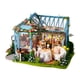 thumbnail image 1 of 1:24 DIY Mini Dollhouse Miniatura Kit Mini Sala Regalos Creativos Para Mujeres Y Niñas, 1 of 9