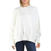 Free People Womens Easy Street Ribbed Knit Dolman Sleeve Tunic Sweater