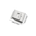 thumbnail image 4 of QUMIIRITY Solar Panel Cable Clamp 30Pcs Silver Rectangular Clips for Photovoltaic System Wiring Professionals, 4 of 5