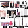 thumbnail image 3 of FantasyDay All-in-one Makeup Set Holiday Gift Surprise | Full Makeup Kit for Women Essential Starter Bundle Include Eyeshadow Palette Lipstick Blush Concealer Face Powder Eyeliner Mascara Soft Brush, 3 of 9