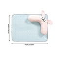 thumbnail image 2 of Mat with Detachable Bunny Ice Silk Pad for Medium Large Washable Portable Summer Bed, 2 of 4