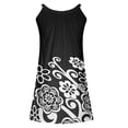 thumbnail image 5 of IROINNID Sundress For Women Sleeveless Round Neckline Summer Casual Backless Mini Dress Regular Print Dress, 5 of 5