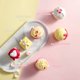 thumbnail image 3 of Set de Bombas de Baño 490g Cup Cake Bolas de Baño Sal Marina Labymos Bola de baño, 3 of 7