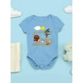 thumbnail image 3 of Animals Doing Activities Bodysuit Infant -Image by Shutterstock,  24 Months, 3 of 4