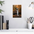 thumbnail image 3 of Elephant Stock Autumn Minnehaha Waterfall Wall Art - Vertical Canvas Wall Art - Living Room Wall Decor - Nature Canvas - Brown And Gray Decor - 8" x 12", 3 of 8