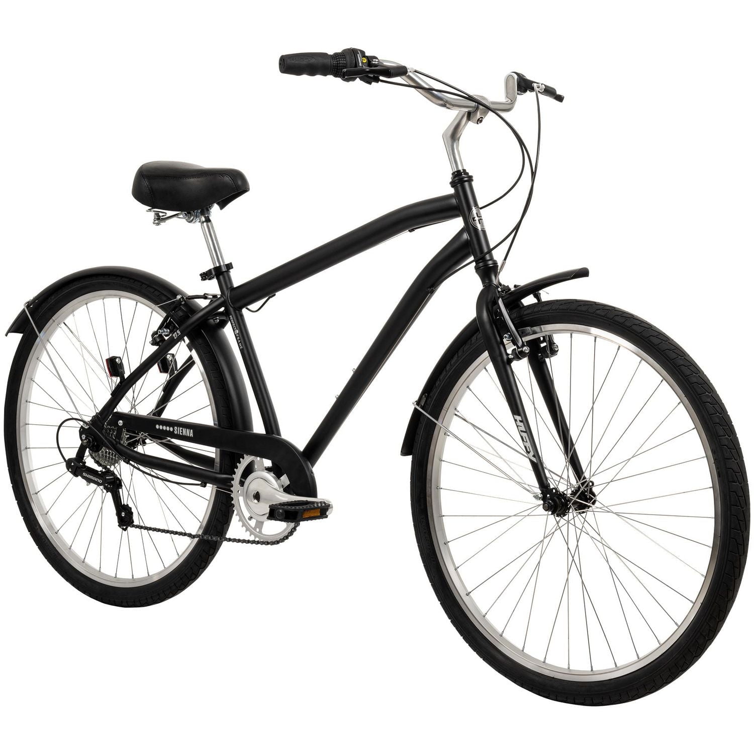 Huffy Sienna 7-Speed Cruiser Bike for Men, Black