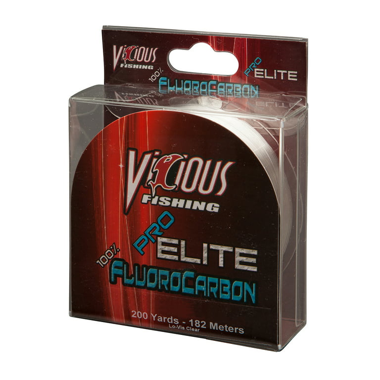 Vicious Pro Elite 100% Japanese Fluorocarbon - 200 Yards