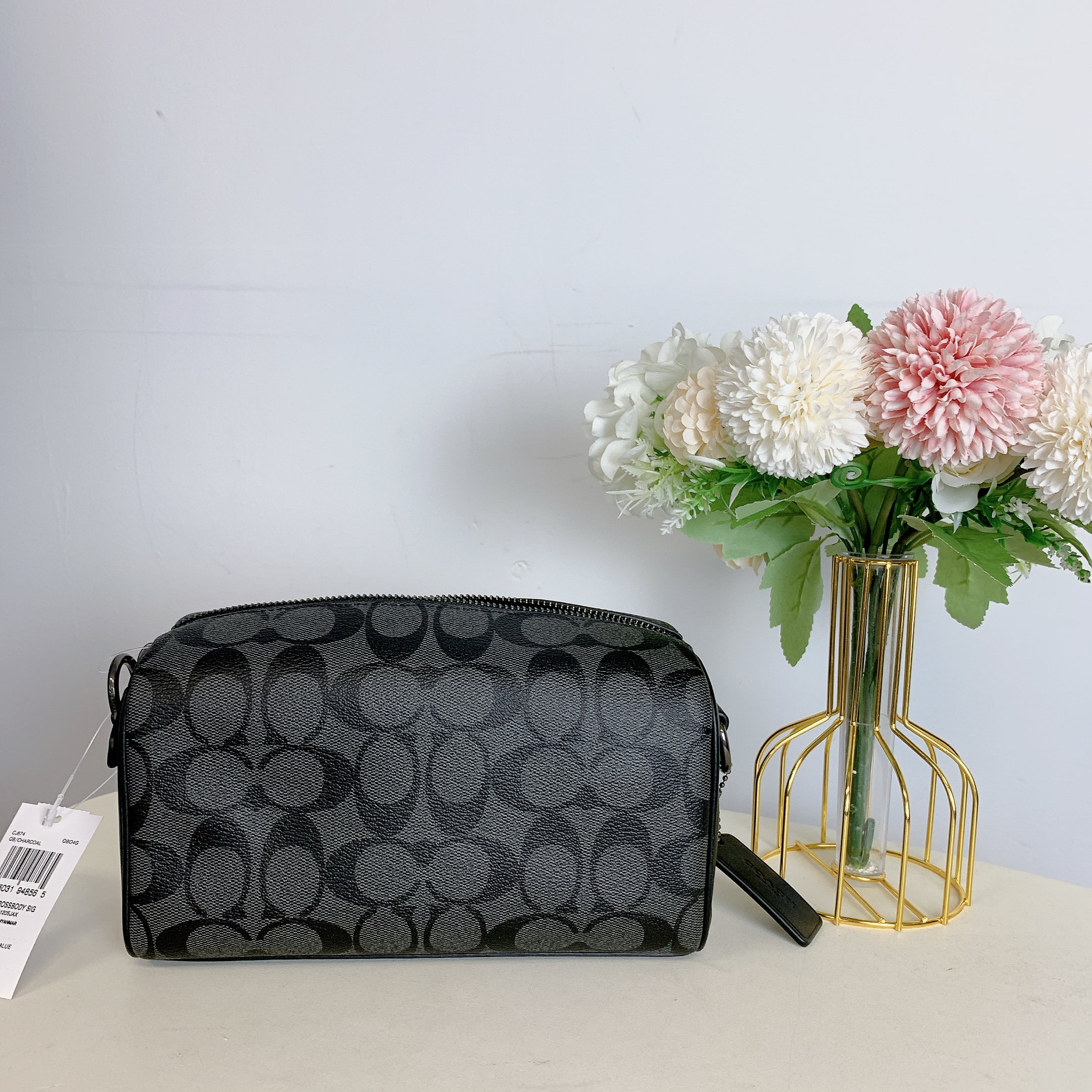 COACH - ♡⃛ Coach 4455 lM/light khaki/bubblegum SIG ZIP TOTE 10016957JAX