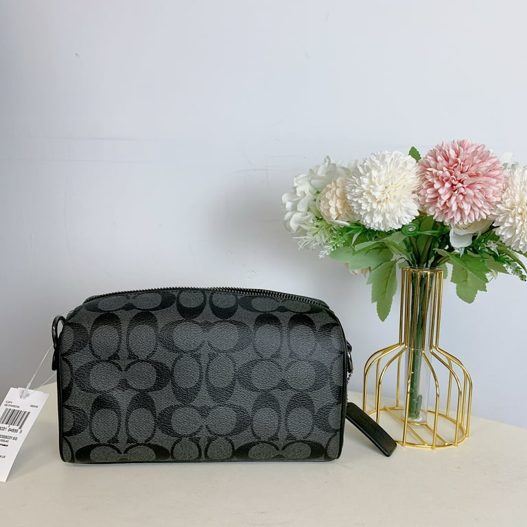 coach パンダデザイン ショルダーウォレット COACH Musical Owls Small Leather Wristlet Black multi | eBay