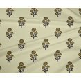 thumbnail image 4 of oneOone Polyester Lycra Fabric Leaves & Floral Block Print Fabric BTY 56 Inch Wide, 4 of 5