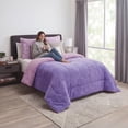 thumbnail image 3 of Cobertor Matrimonial Elefantito Bicolor Lavanda Color Morado Térmico, 3 of 6