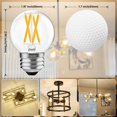 thumbnail image 3 of Paquete de 6 bombillas LED BLINGCOLOR G16.5, 6 W (60 W), E26 3000 K, 3 of 6