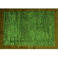 thumbnail image 1 of Ahgly Company Indoor Rectangle Abstract Green Modern Area Rugs, 8' x 12', 1 of 4