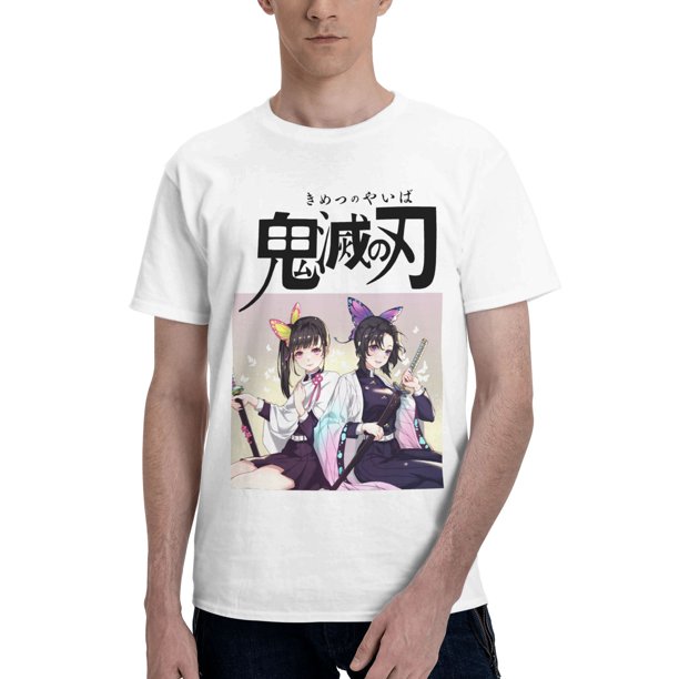 Camiseta de Manga Corta para Hombres Kimetsu no Yaiba