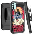thumbnail image 1 of DALUX V Hybrid Kickstand Holster Phone Case Compatible with Samsung Galaxy A13 5G (2022) 6.5 inch - Chicken Dinner, 1 of 2