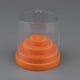 thumbnail image 1 of Soporte de Puntas de Uñas Baoblaze Soporte de broca para uñas 48 Orificios Transparente - naranja 3,74 pulgadas 9,5 cm, 1 of 8