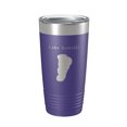 thumbnail image 1 of Lake Bemidji Map Tumbler Travel Mug Insulated Laser Engraved Coffee Cup Minnesota 20 oz Purple, 1 of 1