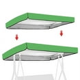 thumbnail image 2 of MYG for Replacement Canopy Cover for 2 or 3 Seater Garden Swing, Waterproof Polyester Fabric, Sun Protection, Easy Installation, Multiple Sizes Available (140-249cm Length), 2 of 10