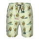 thumbnail image 3 of Balery Avocado for Exercise Traje de Baño Estilo Hawaiano para Hombre, Shorts de Secado Rápido con Bolsillos-Small, 3 of 6