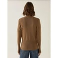 thumbnail image 5 of Semi Fit V-Neck Knitted Cardigan, 5 of 5