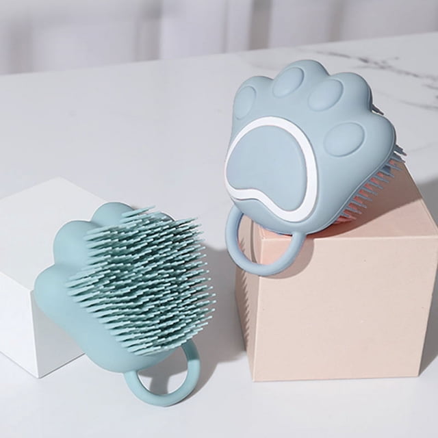 Cepillo de baño para mascotas, masajeador de baño, suministros de baño, herramientas de limpieza para mascotas, cepillo para fregar para perros y gatos, cepillo de baño