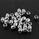 thumbnail image 4 of de de de Plástico 30PCS para La Fabricación de Joyas Conectores Espaciadores Sueltos Plata, 4 of 9