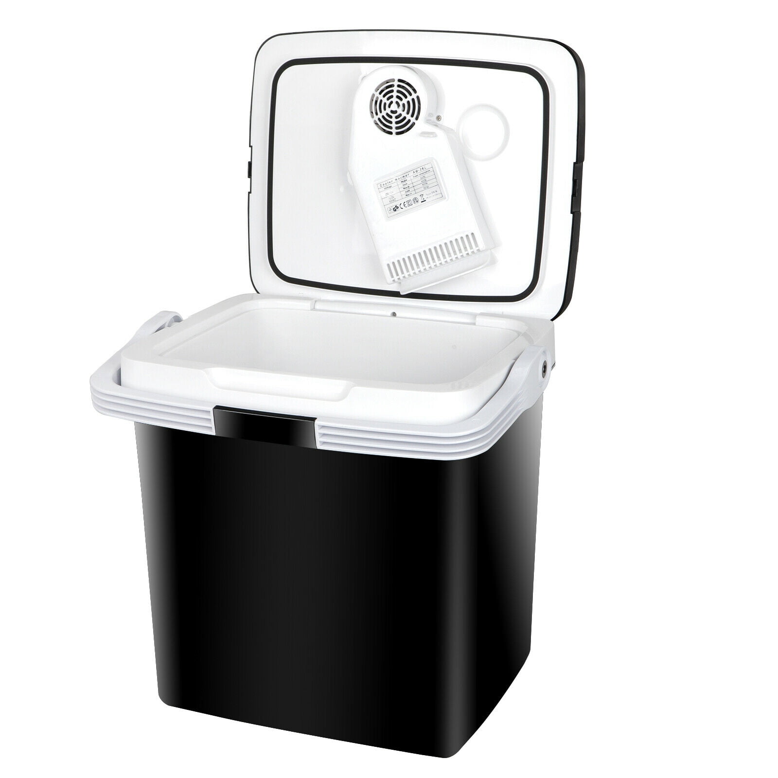ZenStyle Car Iceless Thermoelectric Cooler and Warmer Travel Fridge for BBQ Camping 12V Low Noise, Black