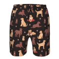 thumbnail image 3 of Logiee Labrador Retriever Dog Print Mens Swim Trunks Quick Dry Board Shorts,Breathable Hawaii Beach Shorts Swimwear Bathing Suits-X-Large, 3 of 6