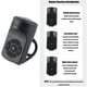 thumbnail image 5 of Timbre de bicicleta universal con bocina recargable por USB y alarma, 5 of 8