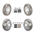 thumbnail image 1 of Transit Auto Front Rear Ceramic Pads and Coated Disc Brake Rotors Kit for Car 2012-2016 Honda CR-V FWD KGA-101776, 1 of 8