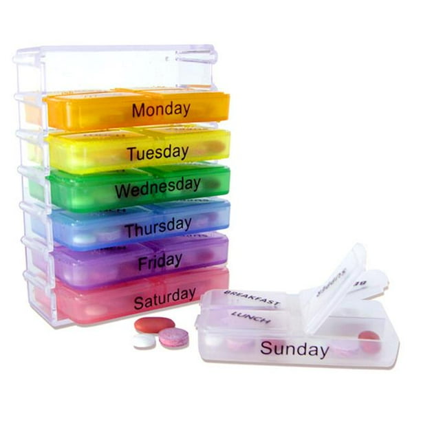 RemedyT Daily Pill and Vitamin Organizer
