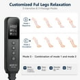 thumbnail image 4 of CINCOM Leg and Foot Massager for Circulation, Air Compression Calf Knee Massager, Handheld Controller with Multiple Massage, Leg Wraps Massage Boots for Pain Relief, 4 of 8