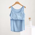 thumbnail image 4 of aidice Cotton Tank Tops for Women with Built in Bra Sleeveless Crew Neck Summer Casual Lounge Sleep Wear Tops, 4 of 7