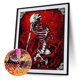 thumbnail image 1 of Cuadros Decorativos Kit de pintura de diamante 5D Calavera Taladro redondo completo Rhinestone DIY Pared (B4394) Tmvgtek embutido en tela, 1 of 6