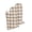 Taupe, variant on Achim Buffalo Check Polyester/Cotton Oven Mitt - Grey - 7-in x 13-in - Set of Two