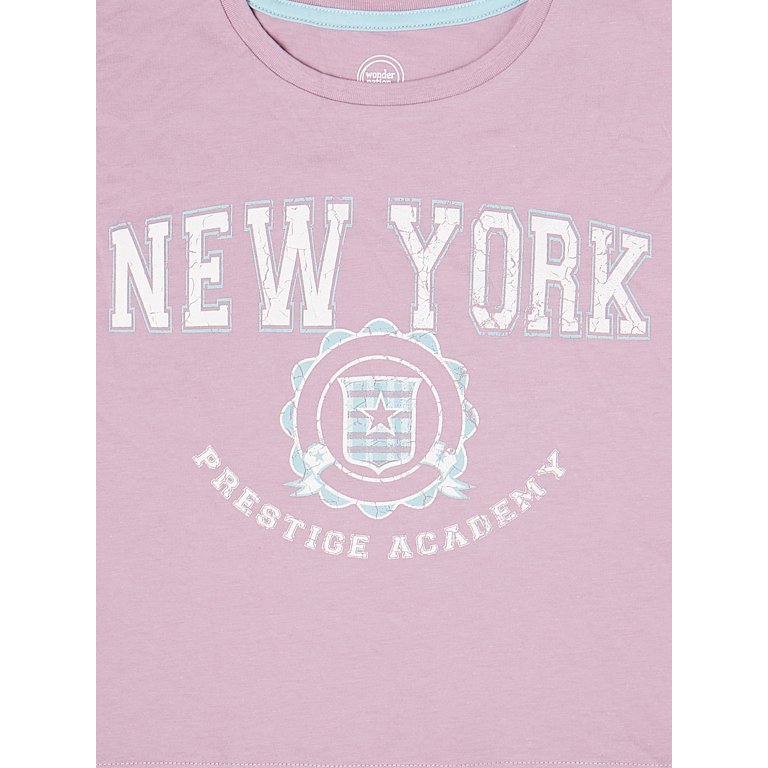 Plus Size New York Graphic Tee - White