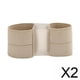 thumbnail image 1 of Separador de dedos,Enderezador de dedos de los pies Protector de curvatura de pies,Separadores de dedos con 2 bucles Corrección del pulgar,Envoltura ajustadora de almohadilla correctora Hallux, 1 of 8
