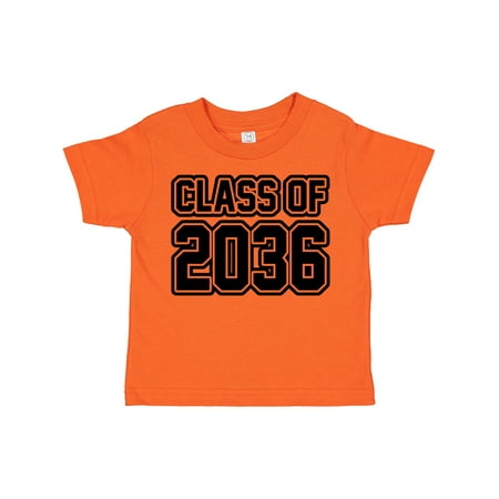 

Inktastic Class of 2036 in Black Outlined Text Gift Toddler Boy or Toddler Girl T-Shirt