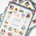 thumbnail image 2 of DJKDJL 2026 Bucket List Calendar, Inspirational Goal Spiral Wall Calendar 2026, 12 Month To Do List Personal Notebook, Weekly & Monthly for Plan, Track, Celebrate, 2 of 8
