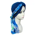 thumbnail image 2 of Turbante Gorro Mujer Elegante Oncólogico De Trenza. Alopecia, 2 of 5